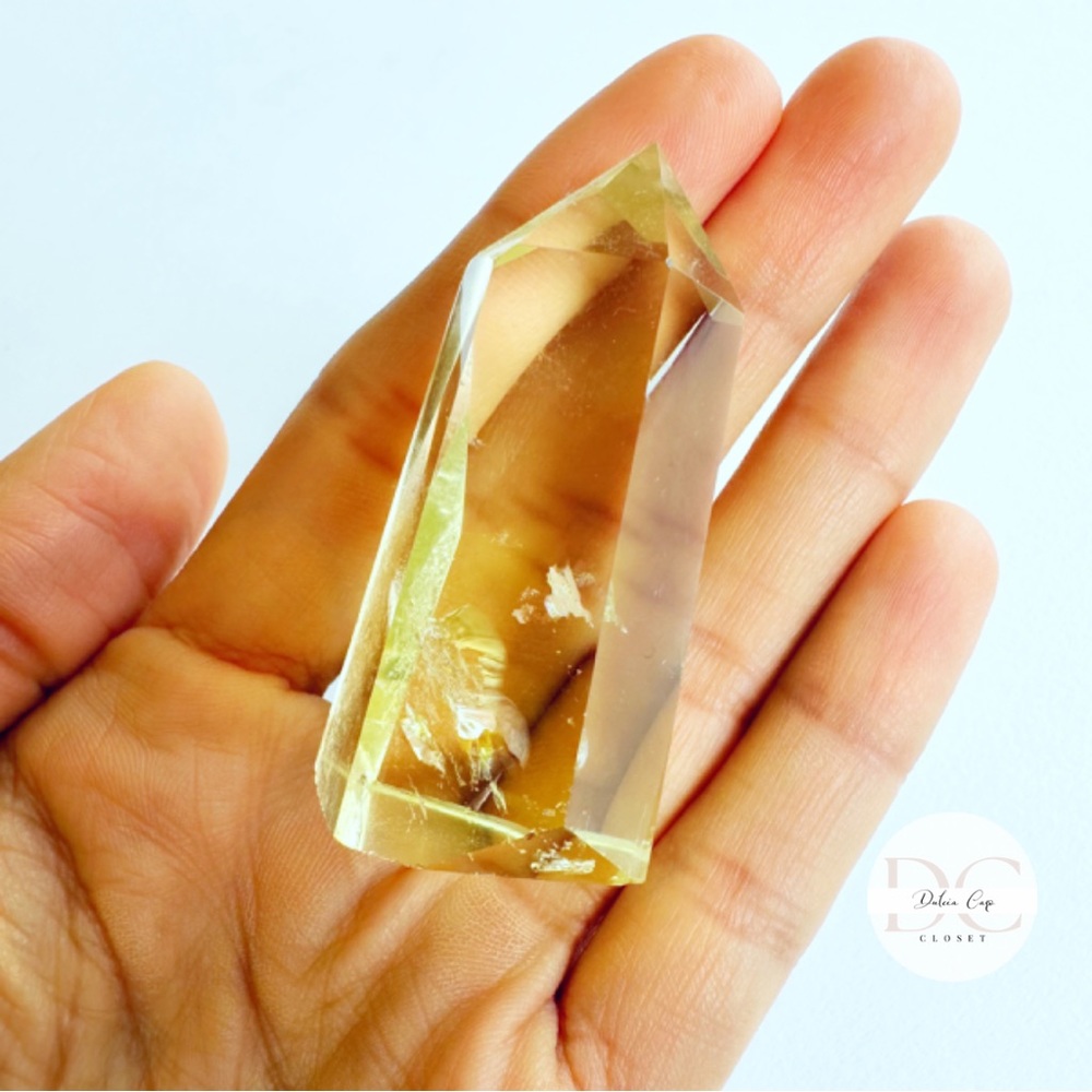 NEW Natural Polished Point Citrine Quartz
